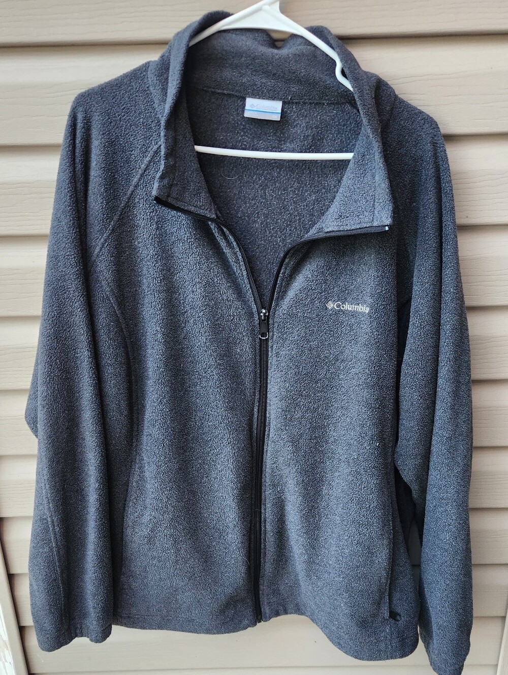 Columbia Fleece Jacket 3X Grey